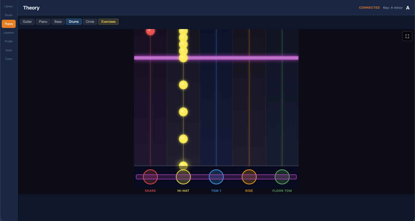 HeroicGuitar — drum trainer